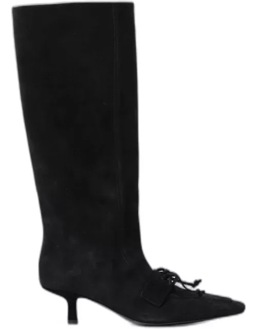 Boots BURBERRY Woman color Black