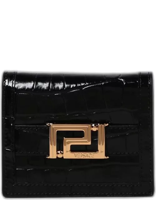 Wallet VERSACE Woman colour Black