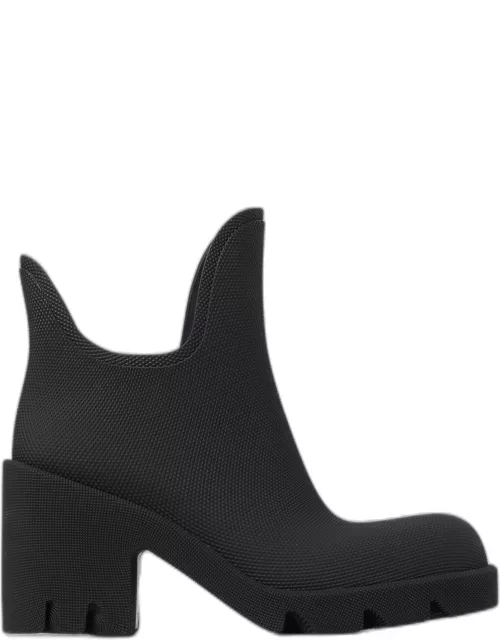 Flat Ankle Boots BURBERRY Woman colour Black