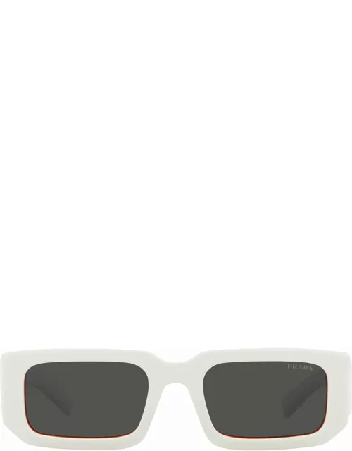 Prada Eyewear Pr 06ys Talc / Orange Sunglasse