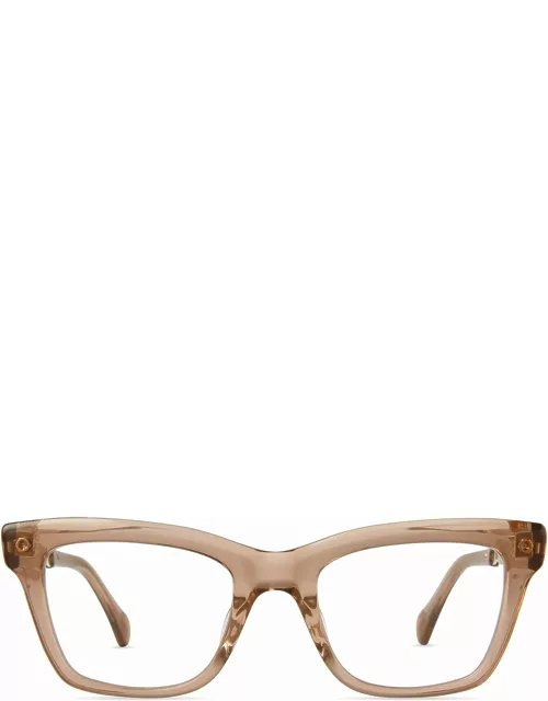Mr. Leight Lolita C Coral Crystal-white Gold Glasse