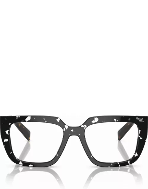 Prada Eyewear Pr A03v Havana Black Transparent Glasse