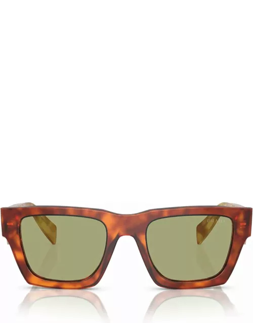 Prada Eyewear Pr A06s Cognac Tortoise Sunglasse