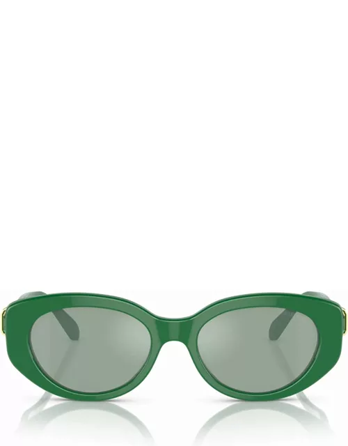 Swarovski Sk6002 Dark Green Sunglasse