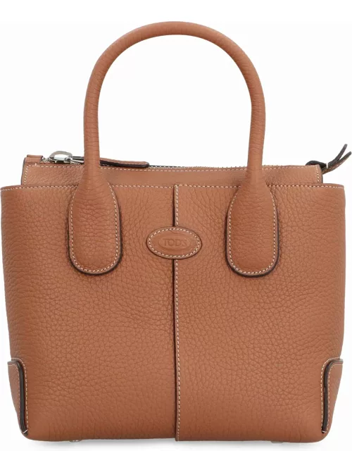 Tod's Tods Di Smooth Leather Tote Bag