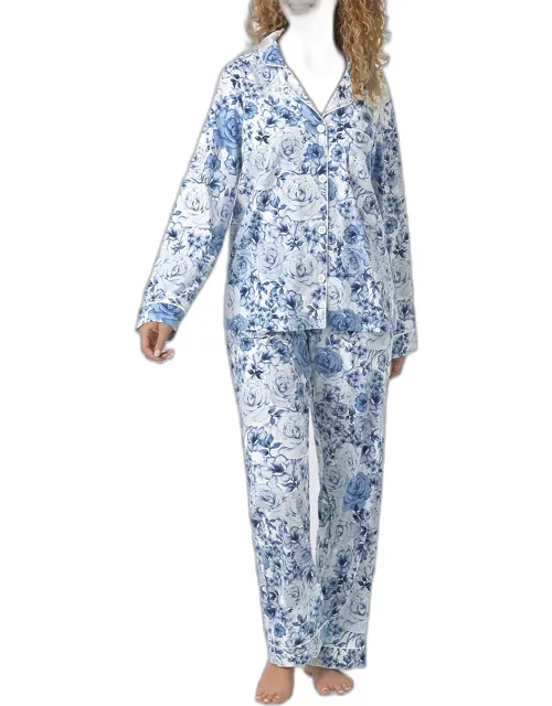 Printed Organic Cotton Pajama Set