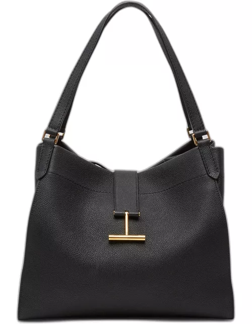 Tara Large Tote in Grained Leather