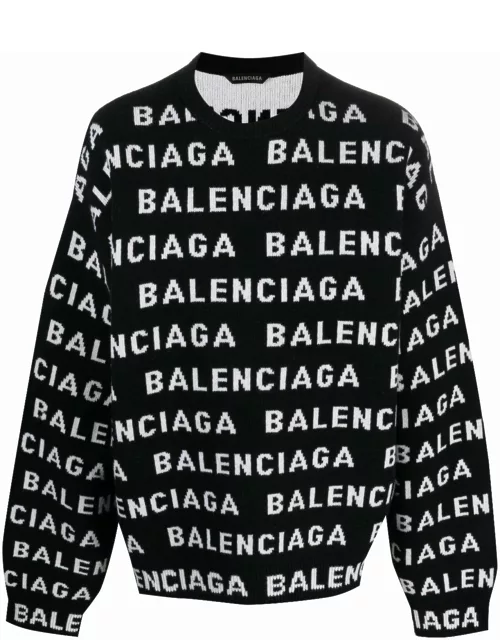 Balenciaga Crew-neck Wool Sweater
