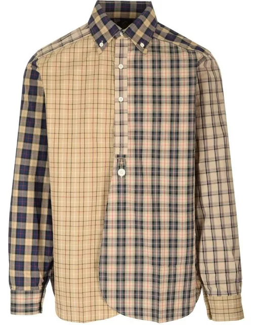 Needles Checkered Long Sleeved Shirt
