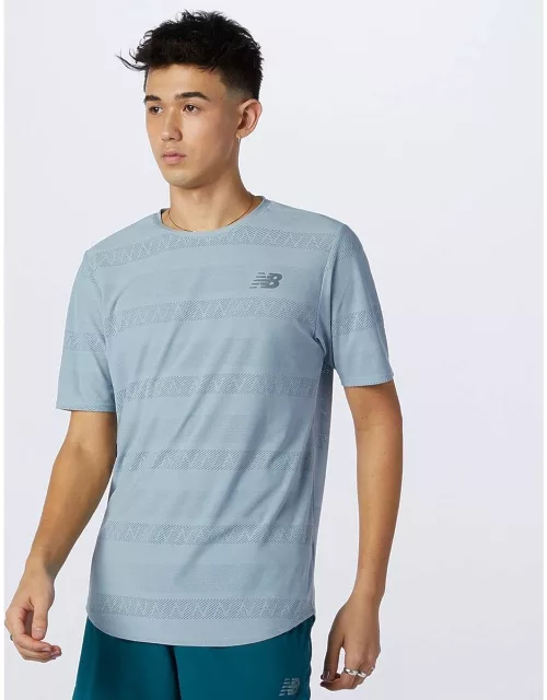 Men's New Balance Q Speed Jacquard Short Sleeve Shirt