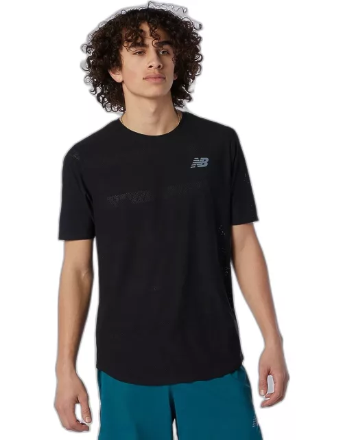 Men's New Balance Q Speed Jacquard Short Sleeve Shirt
