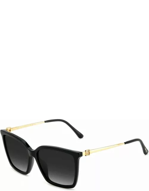 Jimmy Choo Eyewear Jc Totta/g/s 807/9o Black Sunglasse