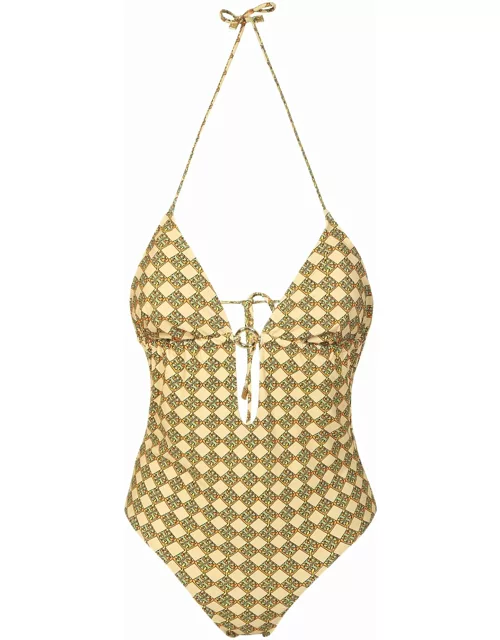 Tory Burch Swimsuit With All-over Monogra