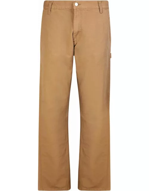 Carhartt Brown Tapered Trouser