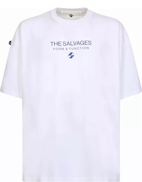 The Salvages White From & Function D-ring T-shirt