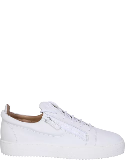 Giuseppe Zanotti Frankie Low-top Sneakers In White