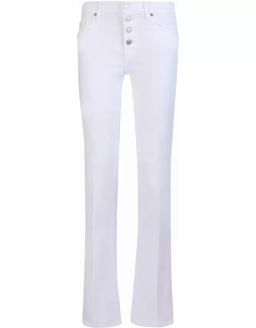 7 For All Mankind Bootcut White Jean