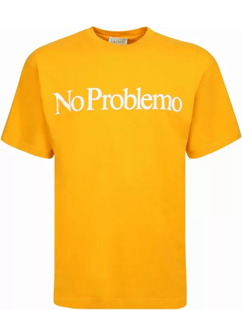 Aries No Problemo T-shirt Orange