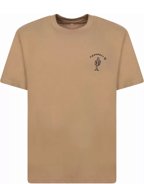 Carhartt Wip S/s New Frontier Brown T-shirt