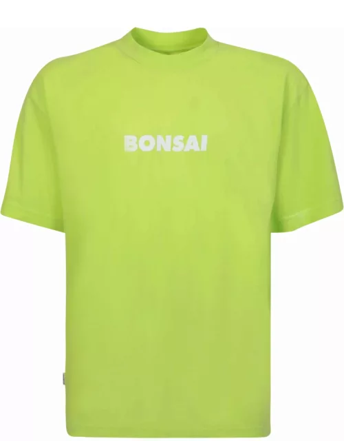 Bonsai Regular Lime Green Logo T-shirt