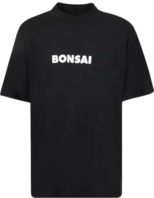 Bonsai Regular Black Logo T-shirt