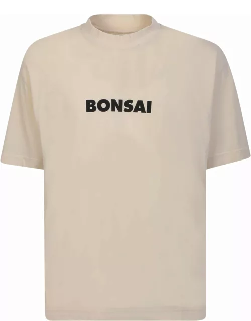 Bonsai Regular Beige Logo T-shirt