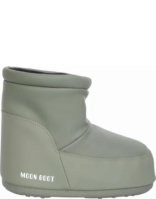 Moon Boot Green Icon Low Ankle Boot