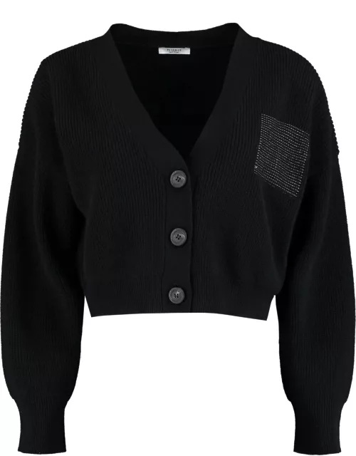 Peserico Wool And Cashmere Cardigan
