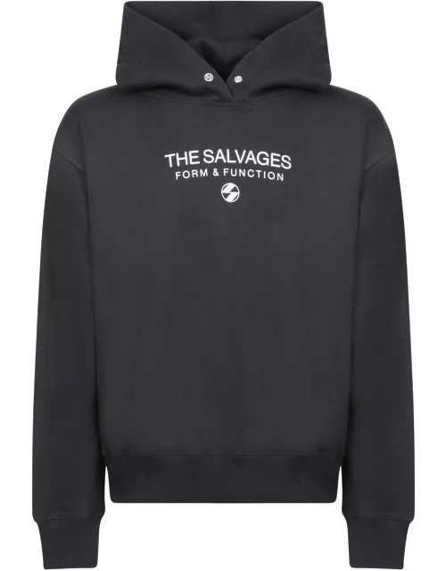 The Salvages Black Hypno Hoodie