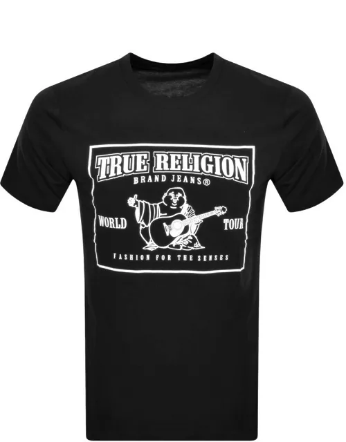 True Religion Buddha Logo T Shirt Black
