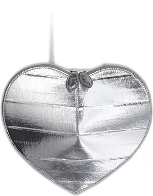 Le Coeur Crossbody in Metallic Ee