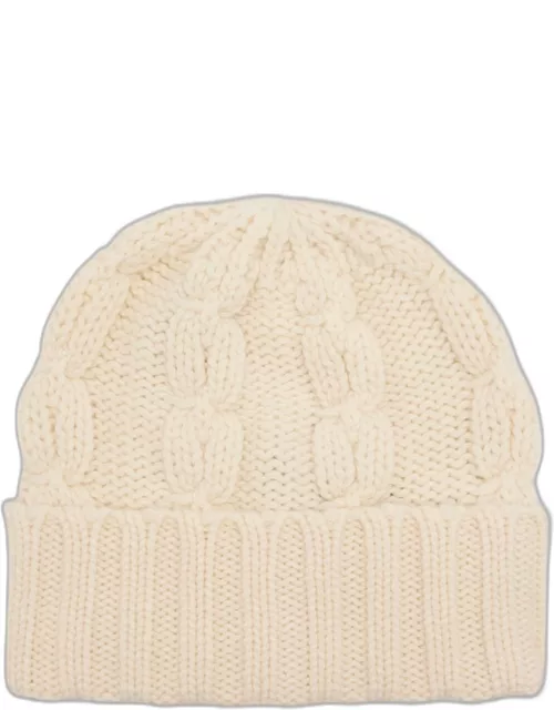 Cable Knit Cashmere Beanie