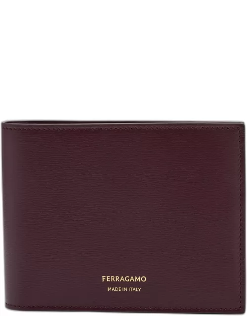 Men's Classic Leather Bifold Wallet