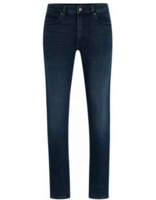 Extra-slim-fit jeans in blue super-soft denim- Blue Men's Jean