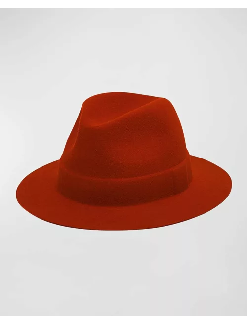 Men's Ray Wool-Cashmere Fedora Hat