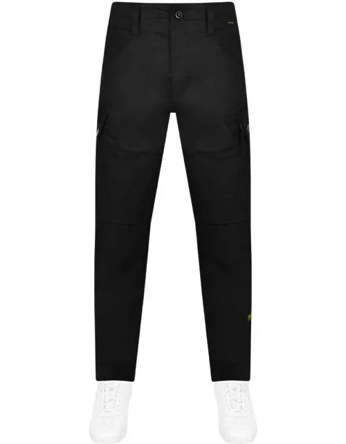 G Star Raw Tapered Cargo Trousers Black