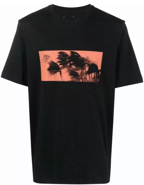 Graphic-print organic cotton T-shirt