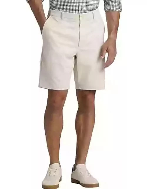 Joseph Abboud Men's Modern Fit Shorts Bone White