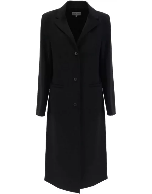LOULOU STUDIO mill long coat in wool and cashmere