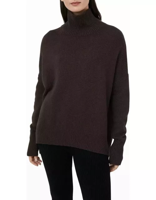 Heidi Cashmere Turtleneck Sweater