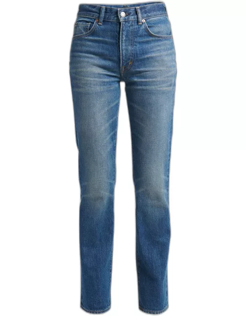 Straight-Leg Denim Jean