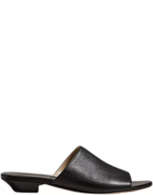 Marion Leather Slide Sandal