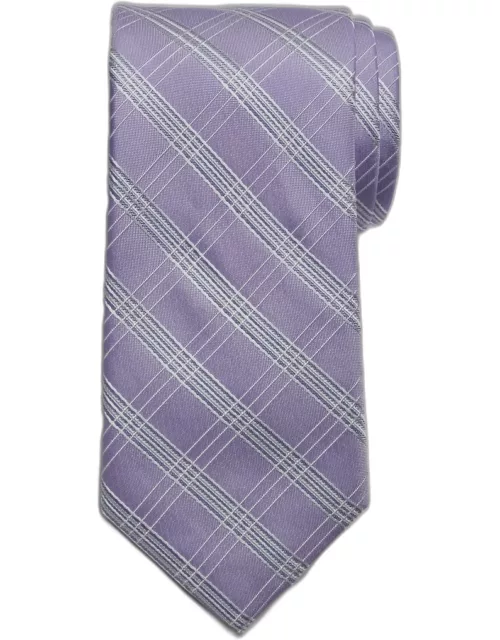 JoS. A. Bank Men's Soft Grid Tie, Lilac, One