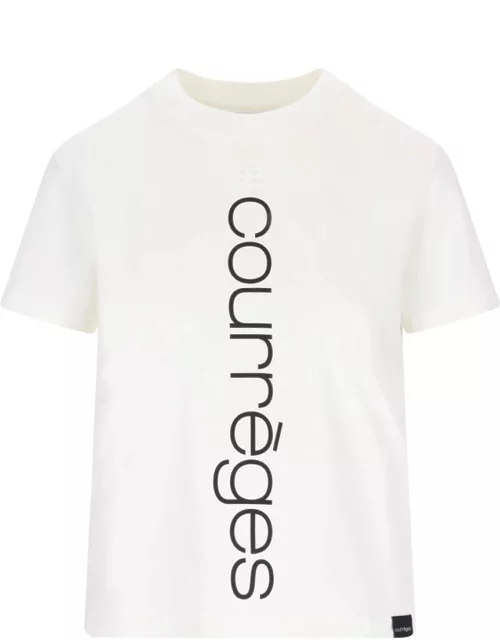 Courrèges Logo T-Shirt