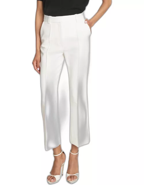 Cropped Kick-Flare Trouser