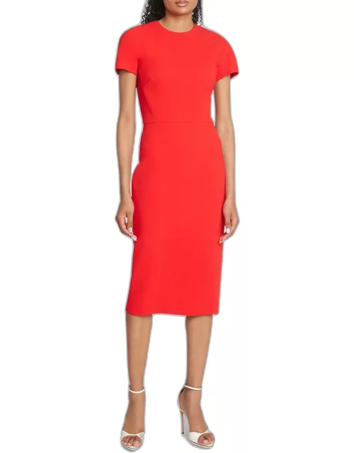 Fitted T-Shirt Sheath Dres