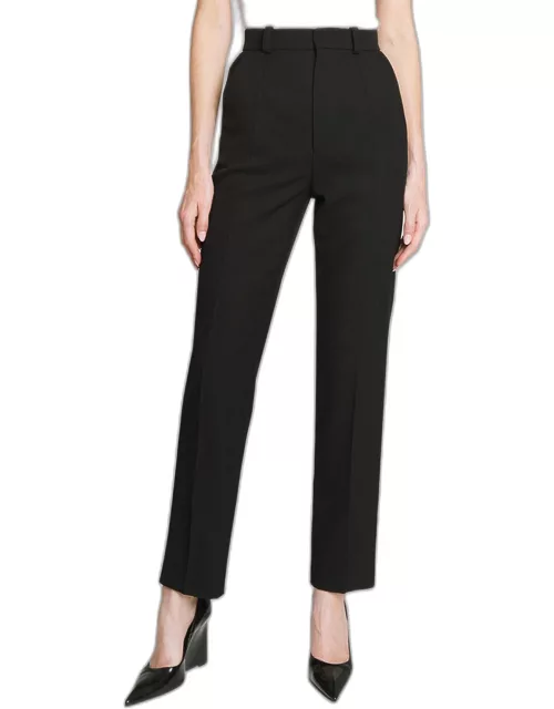 Cropped Kick-Flare Trouser