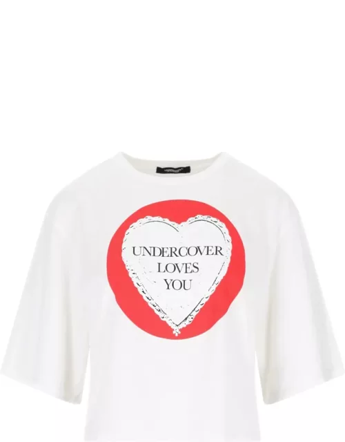 Undercover Printed Crop T-Shirt