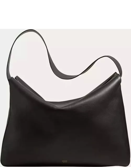 Elena Large Leather Shoulder Bag