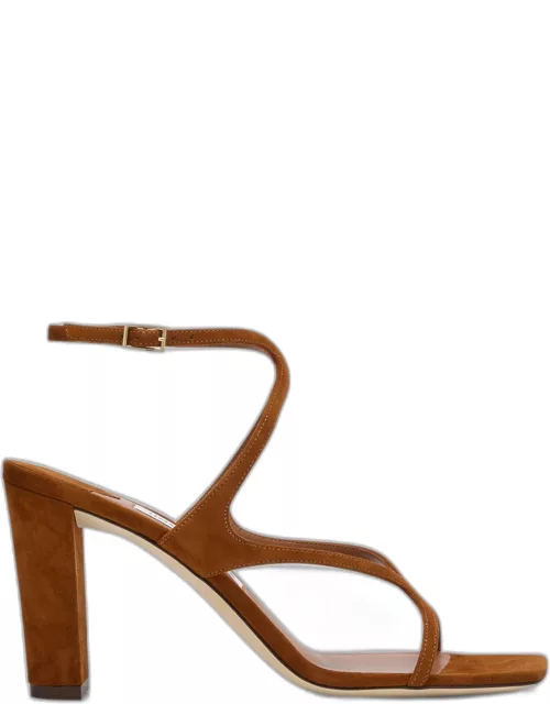 Azie Suede Ankle-Strap Sandal